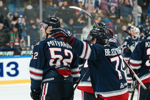 «Нефтехимик» одержал волевую победу над СКА в матче чемпионата КХЛ