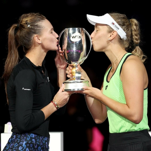 Кудерметова выиграла Итоговый турнир WTA в парном разряде с призовым фондом 5 млн долларов