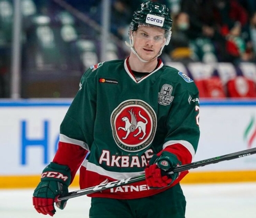 Данил Журавлев вернулся из НХЛ и подписал контракт с «Ак Барсом»
