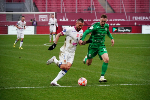 «Рубин» и ЦСКА сыграли в нулевую ничью в матче чемпионата РПЛ