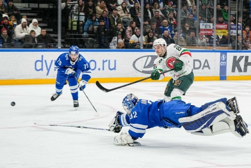 «Ак Барс» проиграл «Динамо» в Москве, потерпев пятое поражение в последних шести матчах