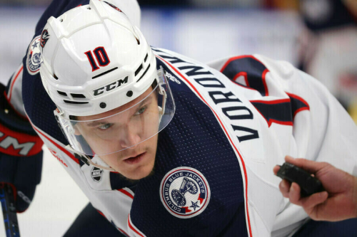 Дмитрий Воронков забросил свою пятую шайбу в НХЛ за «Коламбус»