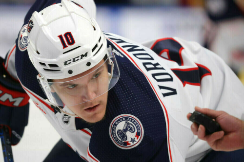 Семь очков звена Воронкова принесли победу «Коламбусу» в матче НХЛ