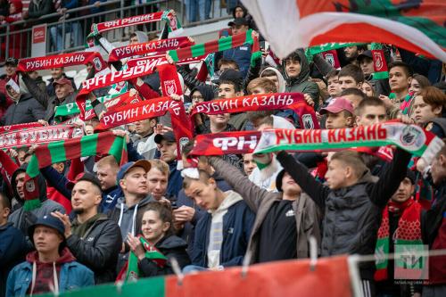Первый матч «Рубина» в Казани в 2023-м году посетило почти 6 тысяч человек