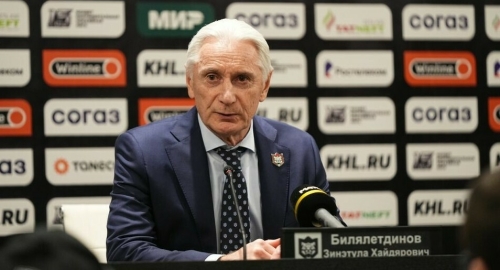 Билялетдинов назвал главный фактор победы в серии «Ак Барс» – «Авангард»