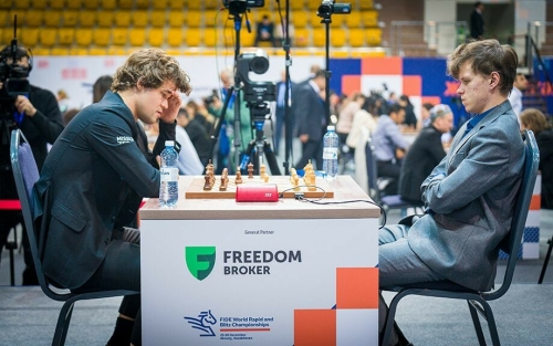 Шахматист из Казани обыграл норвежца Магнуса Карлсена