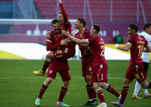 «Рубин» обыграл «Балтику» и возглавил турнирную таблицу Первой лиги