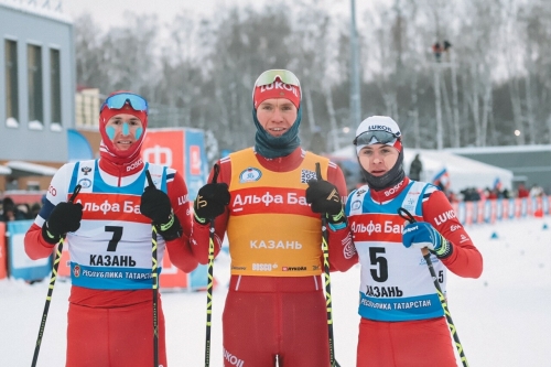 Татарстанские лыжники завоевали три медали во второй день этапа Кубка России в Казани