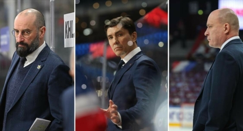 Два Андрея и один Игорь стали номинантами на приз «Лучшему тренеру» КХЛ