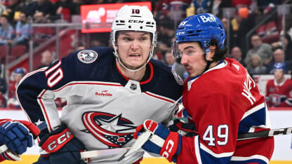 Воронков входит в топ-10 россиян по количеству очков в среднем за матч в сезоне НХЛ