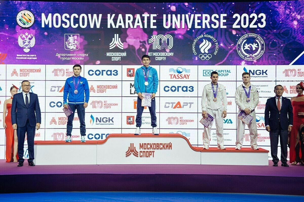 Каратист из Татарстана завоевал бронзу на Международном турнире в Москве