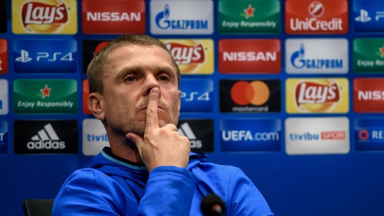 Тренер сборной Украины Ребров: «Мы играем не для Зеленского»
