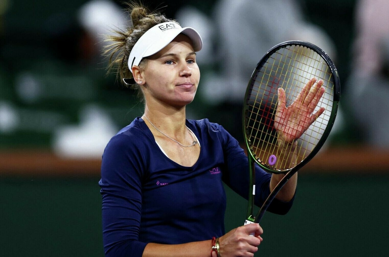 Вероника Кудерметова улучшила свои позиции в рейтинге WTA