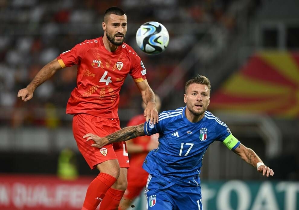 Сборная Италии не смогла обыграть Северную Македонию в отборочном матче Евро-2024