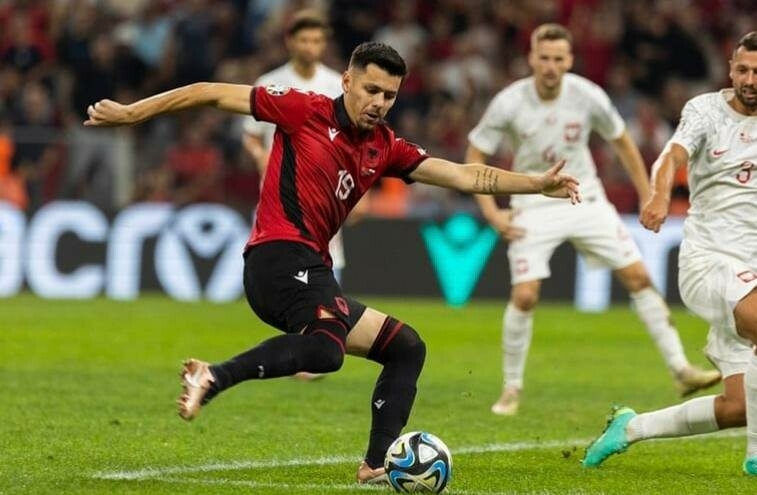 Форвард «Рубина» Даку забил дебютный гол за сборную Албании