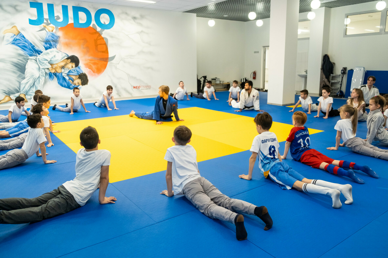 В Казани прошли открытые занятия проекта Федерации дзюдо России «Мой первый пояс дзюдо»
