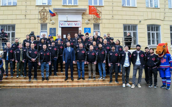 Тренеры и игроки СКА отдали голоса на выборах президента РФ